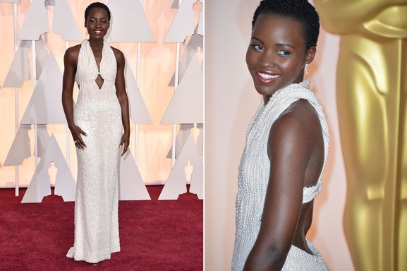 Robaron el vestido de Lupita de los Oscar