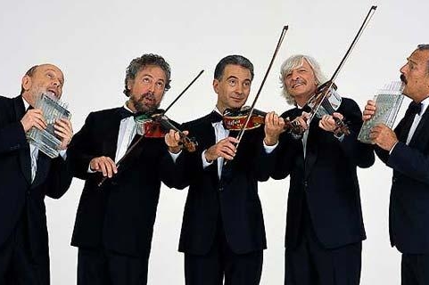 "Les Luthiers" y "Stravaganza Water in Art" presentan su espectáculo