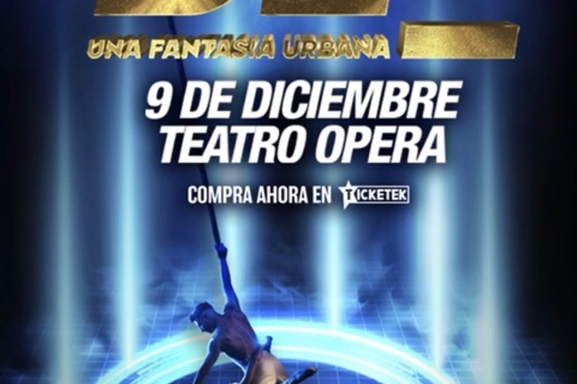 BE, una fantasía urbana! El Director artístico del Cirque du Soleil, Sean McKeown llega por primera vez a Buenos Aires, en el Teatro Opera, este 9 de Diciembre con un espectáculo arrollador.