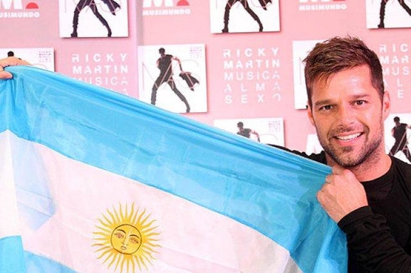 Ricky Martin regresa en Argentina