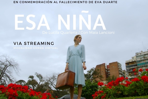 "Esa Niña", teatro solidario por streaming