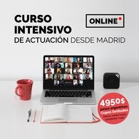 Participá del sorteo por un Curso Intensivo Online de Interpretación y Actuación  