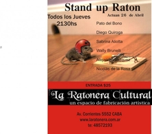Stand Up Ratón! magnifica comedia en vivo