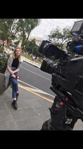 Maia Komerovsky, cronista de TV, nos habla de su trabajo