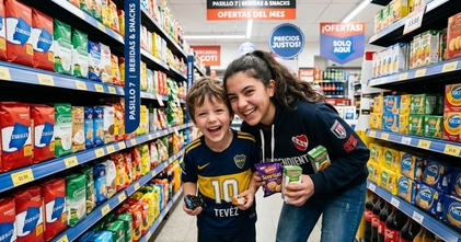 Casting niño y niña entre 6 y 16 años para gráfica de supermercado