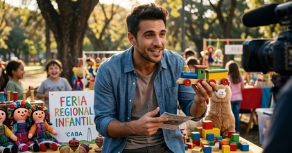 Casting actor entre 20 y 30 años para vídeo promocional de fiesta regional infantil