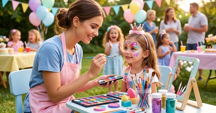 Casting maquilladoras artísticas infantiles para eventos y cumpleaños