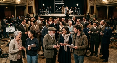 Casting actores y actrices de 16 a 90 años para largometraje en Buenos Aires
