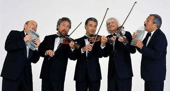 "Les Luthiers" y "Stravaganza Water in Art" presentan su espectáculo