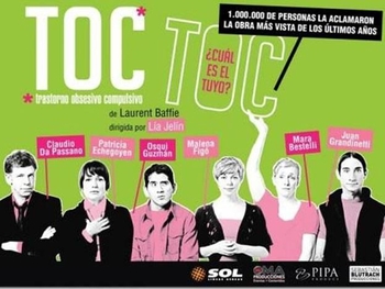 "Toc Toc" tendrá diez funciones en Córdoba