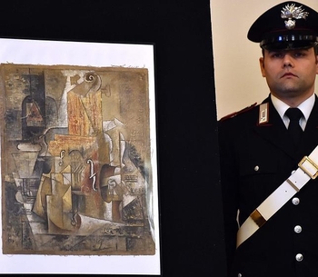 Encuentran en Italia un cuadro robado de Picasso