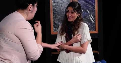 Escena de entrenamiento actoral - Primera toma - Leo R Studio 